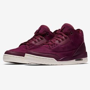 Jordan 3 Retro Bordeaux Women s AH7859 600 US